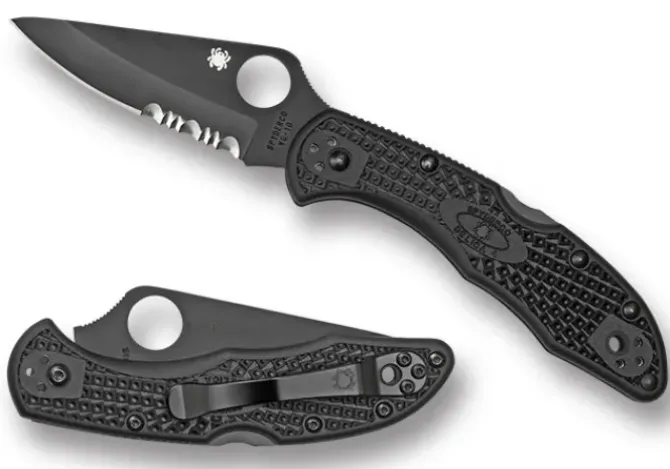 Delica® 4 FRN Black/Black Blade