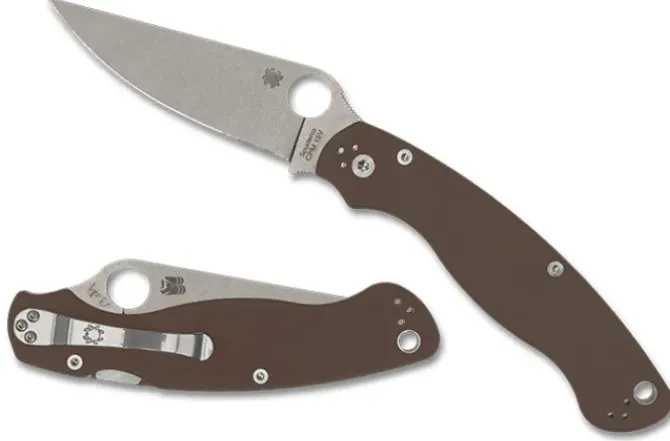 MILITARY™ 2 BROWN G-10 CPM® 15V® SPRINT RUN®