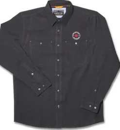 Orvis® Men's Tech Chambray Work Shirt Black Long Sleeve
