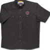 Orvis® Men's Tech Chambray Black Work Shirt Short Sleeve