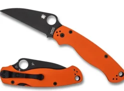 Para Military® 2 Orange G-10 CTS XHP Wharncliffe Black Blade Exclusive