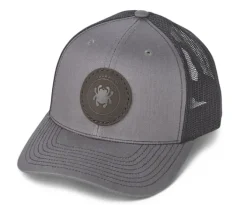 Trucker Hat Charcoal/Black with Spyderco Patch